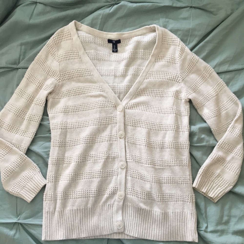 Gap Cream Cardigan